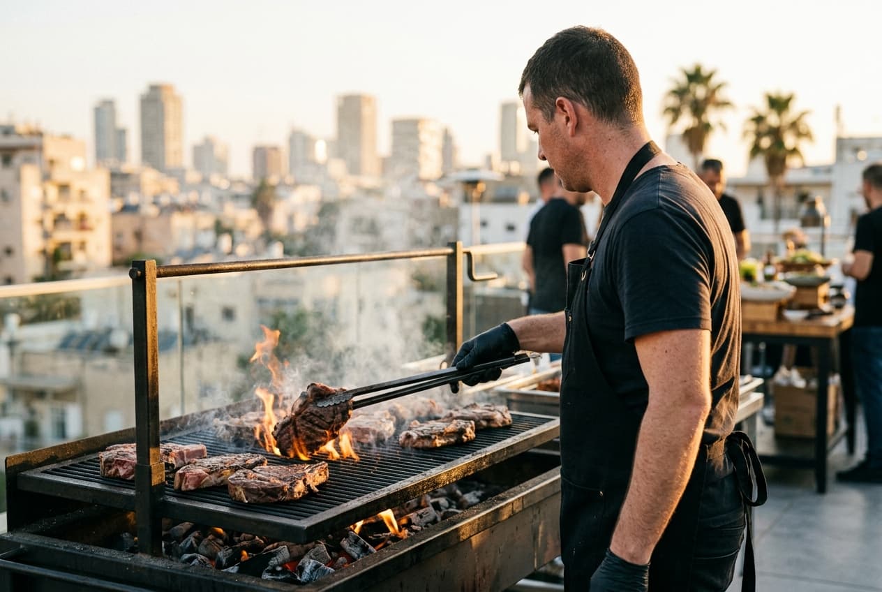 שף פרטי לאירוע בבית — מה באמת צריך לבדוק לפני שמזמינים