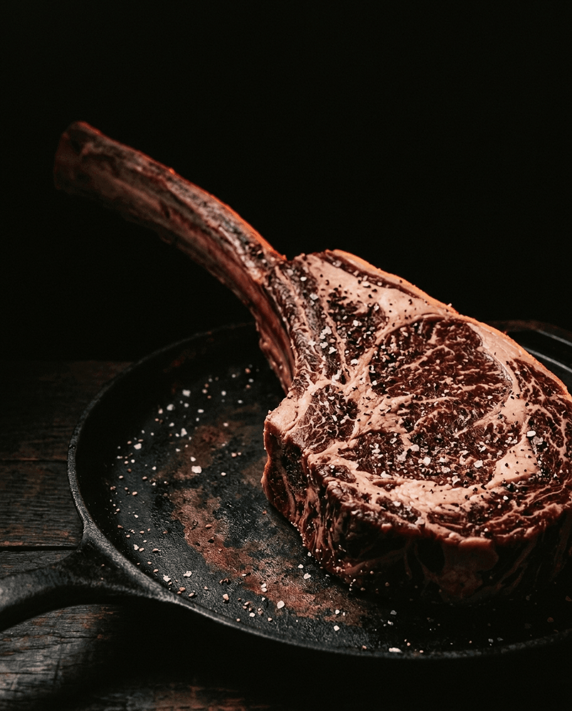 tomahawk on cast iron